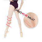 Footed Dancewear Ballet Tights With Elastic Waistband